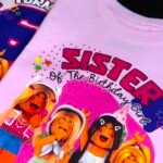 Custom Birthday Family Matching Shirts Family Personalized Shirts Robux Characters T-Shirts Video Games t-Shirt, Blocks Birthday Girl Shirt Camiseta personalizada de Video Juegos White,Black photo review