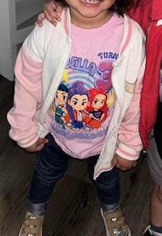 Personalized guerreras Hun Birthday T-Shirt Warrior Trix – Name and Age Customization – Birthday Girl Outfit Kpo White, Black photo review